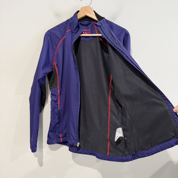 HELLY HANSEN Purple Training Windbreaker Lightweight Active Women’s Size Medium - Picture 6 of 11
